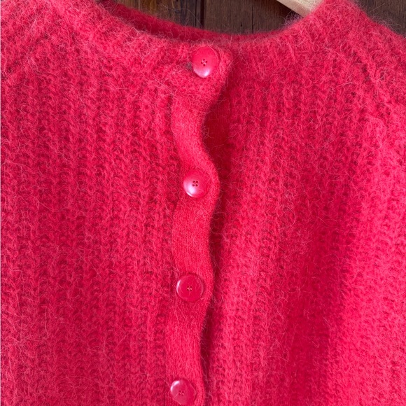 Sezane | Emile Cardigan Red - Picture 7 of 9